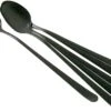 Amefa Austin 1410 Sorbetlöffel/Latte Macchiato Löffel Schwarz Matt 6 Stück
