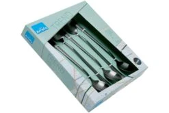 Amefa Austin 1410 Sorbetlöffel/Latte Macchiato Löffel Schwarz Matt 6 Stück -Victorinox Verkäufe AM1410ATTR06AV6 04 amefa