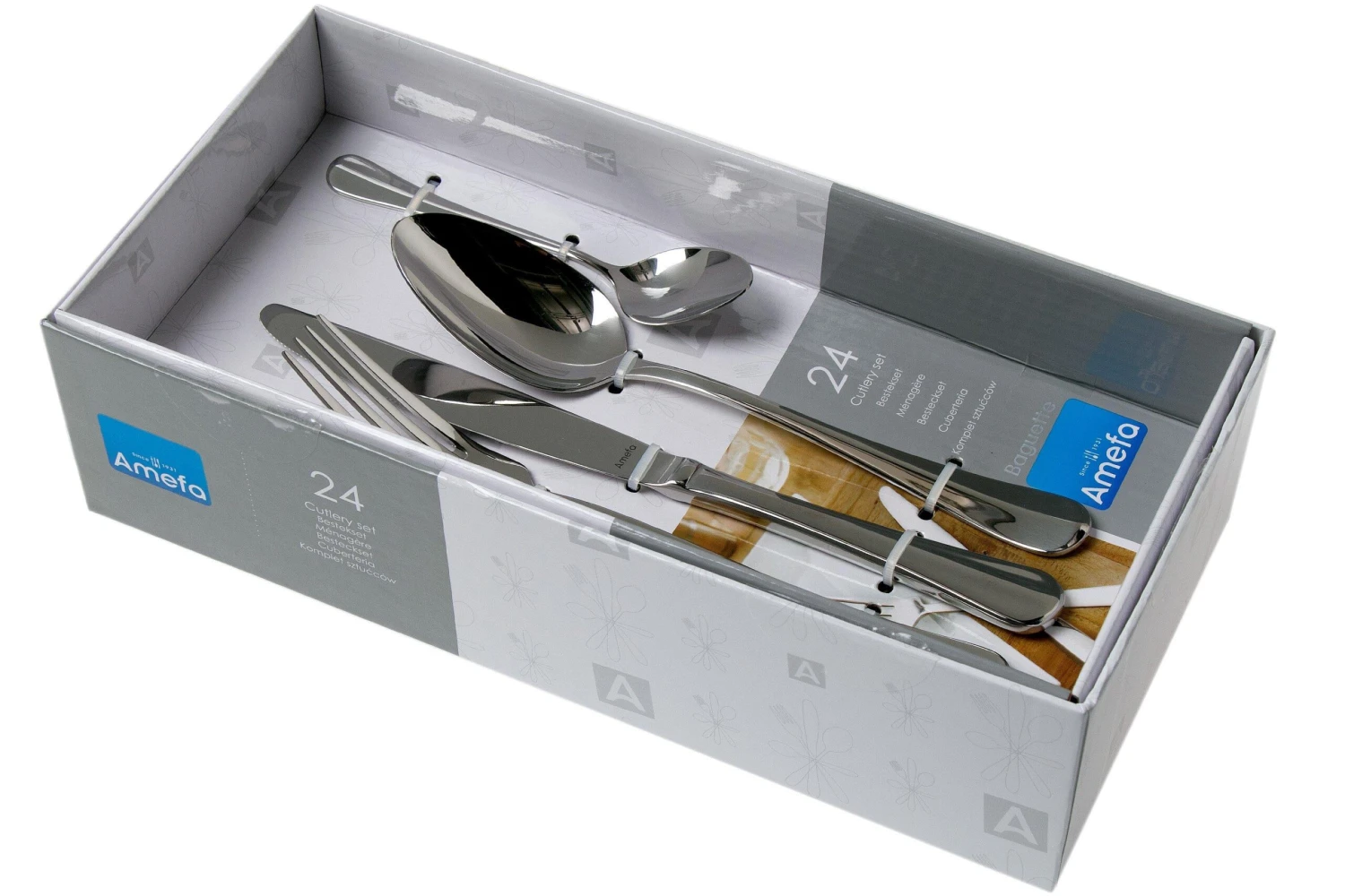 Amefa Baguette 8440 Besteckset 24-teilig 5 Amefa Baguette 8440 Besteckset 24-teilig – Bild 3