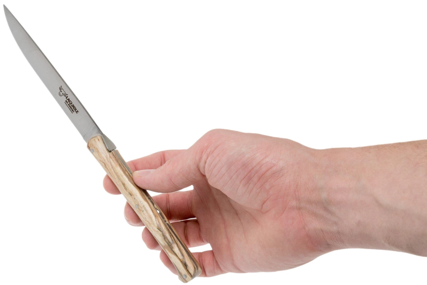 Laguiole En Aubrac Ancestral 6-teiliges Steakmesserset Buchenholz 10 Laguiole En Aubrac Ancestral 6-teiliges Steakmesserset Buchenholz – Bild 8