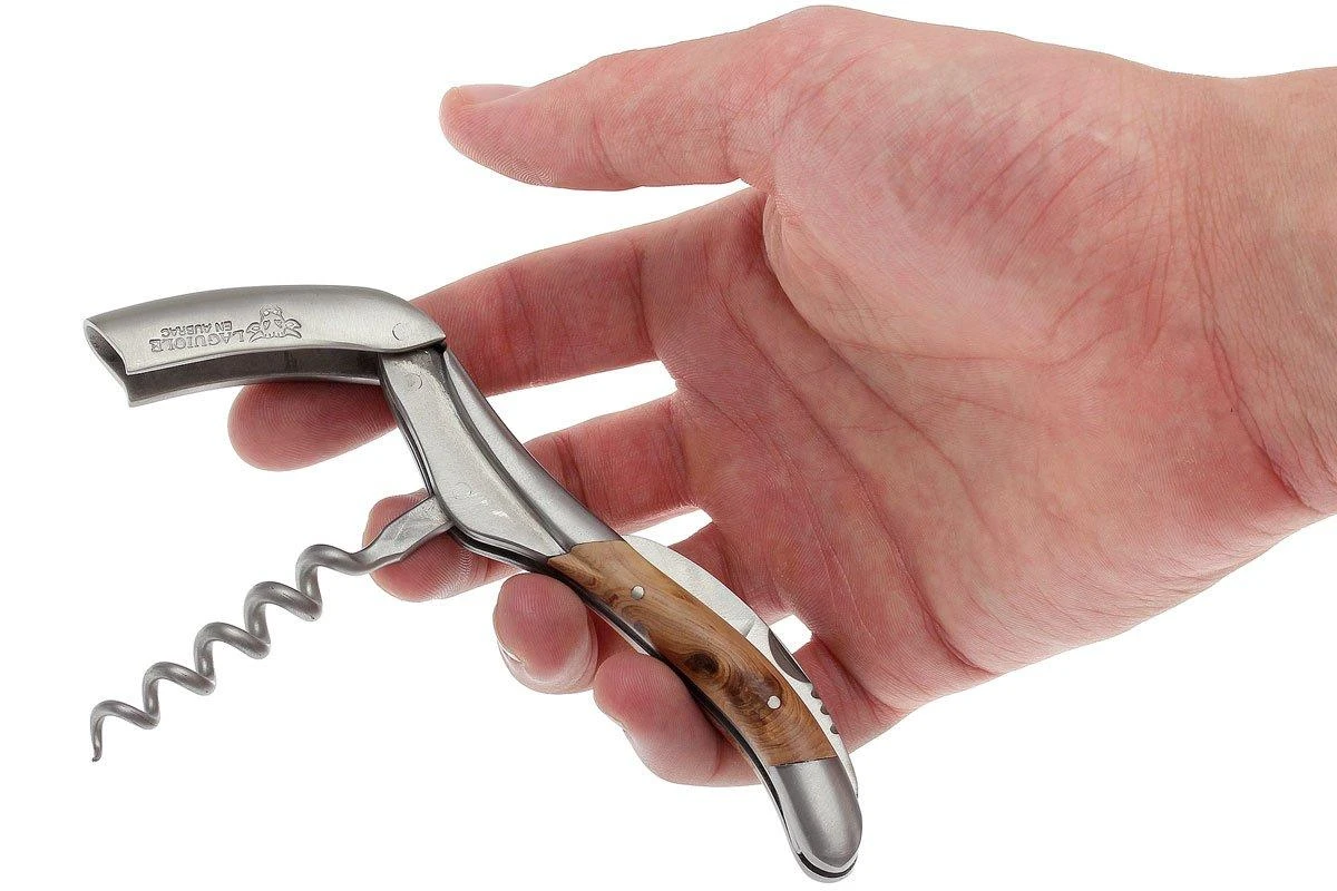 Laguiole En Aubrac Sommeliermesser Wachholderholz 6 Laguiole En Aubrac Sommeliermesser Wachholderholz – Bild 4