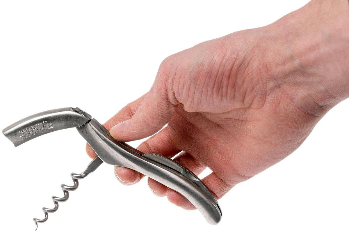 Laguiole En Aubrac Kellnermesser, Matter Edelstahl, SOP99IMI 6 Laguiole En Aubrac Kellnermesser, Matter Edelstahl, SOP99IMI – Bild 4