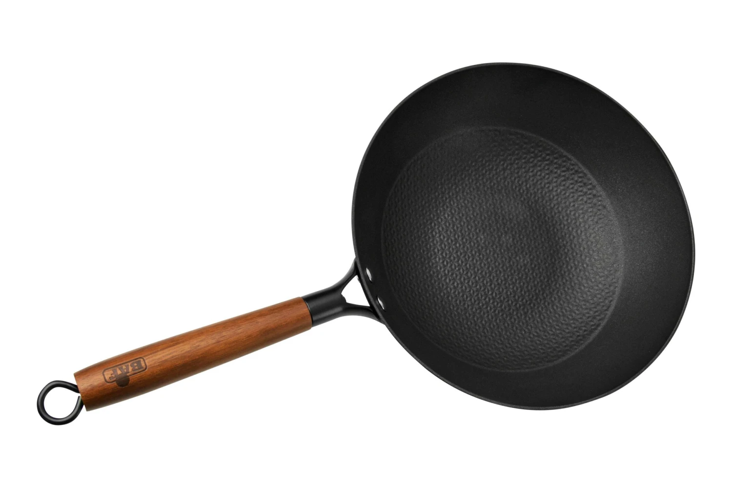 Baf Rustica Pur 100138280 28 Cm Holzgriff, Wokpfanne 3 Baf Rustica Pur 100138280 28 Cm Holzgriff, Wokpfanne