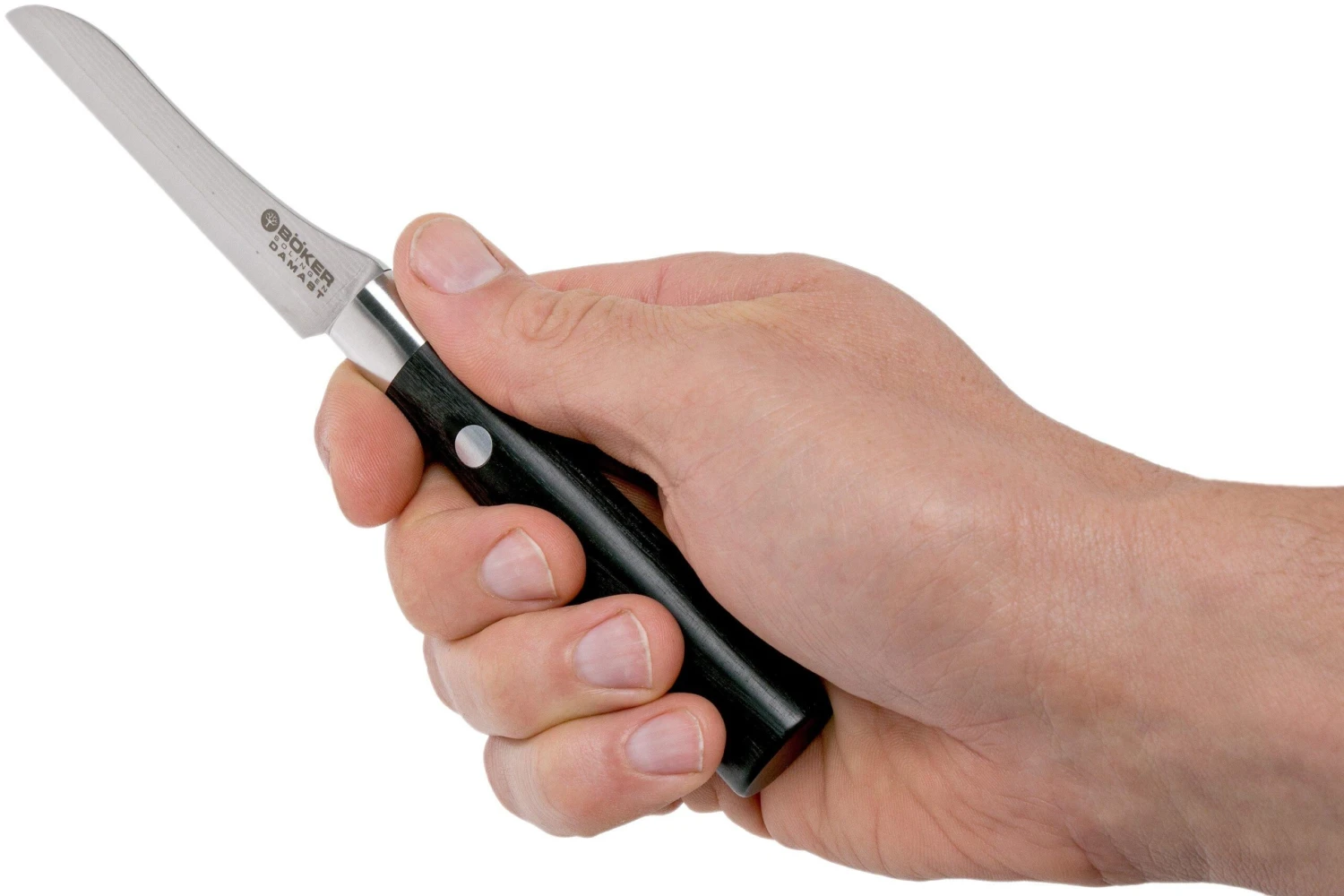 Böker Damast Black Gemüsemesser 8 Cm 130408DAM 8 Böker Damast Black Gemüsemesser 8 Cm 130408DAM – Bild 6