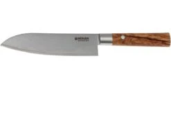 Böker Damast Olive 17,2 Cm Santoku, 130437DAM