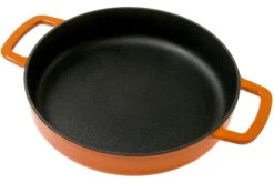Combekk Sous Chef 192124OR Bräter Mit Zwei Griffen 24 Cm, Orange