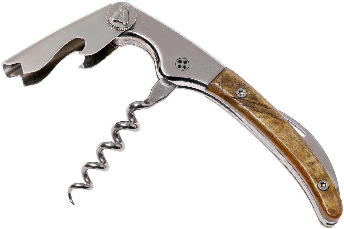 Claude Dozorme Clos Laguiole Kellnermesser, Widderhorn 4 Claude Dozorme Clos Laguiole Kellnermesser, Widderhorn – Bild 2