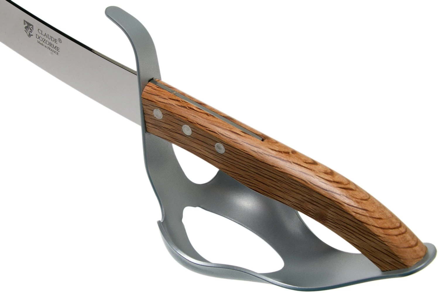 Claude Dozorme Champagnersäbel Eichenholz 6 Claude Dozorme Champagnersäbel Eichenholz – Bild 4