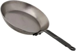 De Buyer Acier Carbone Steel Bratpfanne,, 24 Cm 5110.24