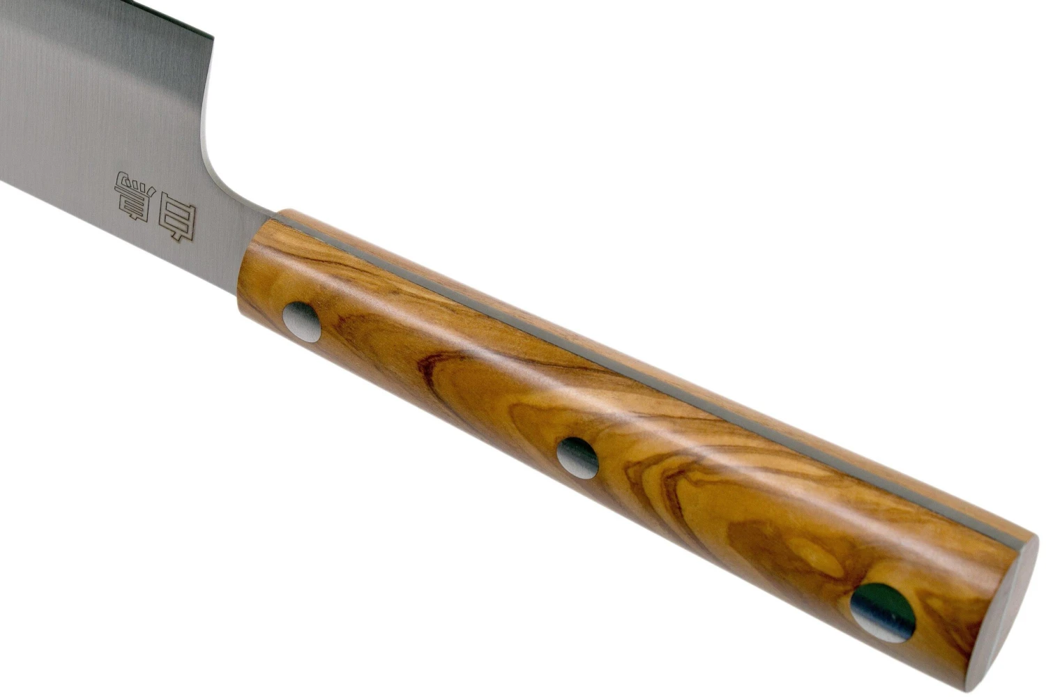 Due Cigni Hakucho Gyuto 21 Cm, Olivenholz 6 Due Cigni Hakucho Gyuto 21 Cm, Olivenholz – Bild 4