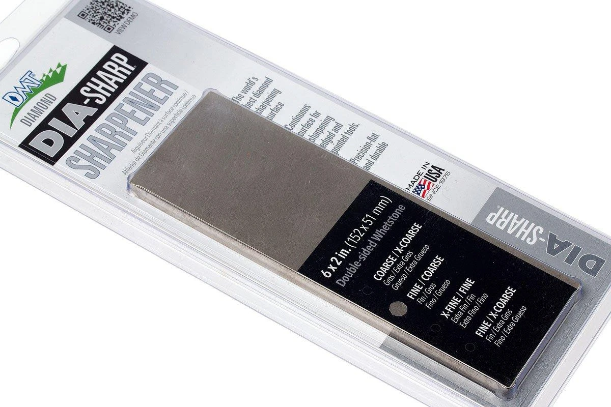 DMT DiaSharp Bench Stone 6x2 D6FC Doppelseitig Fein, Grob 4 DMT DiaSharp Bench Stone 6x2 D6FC Doppelseitig Fein, Grob – Bild 2