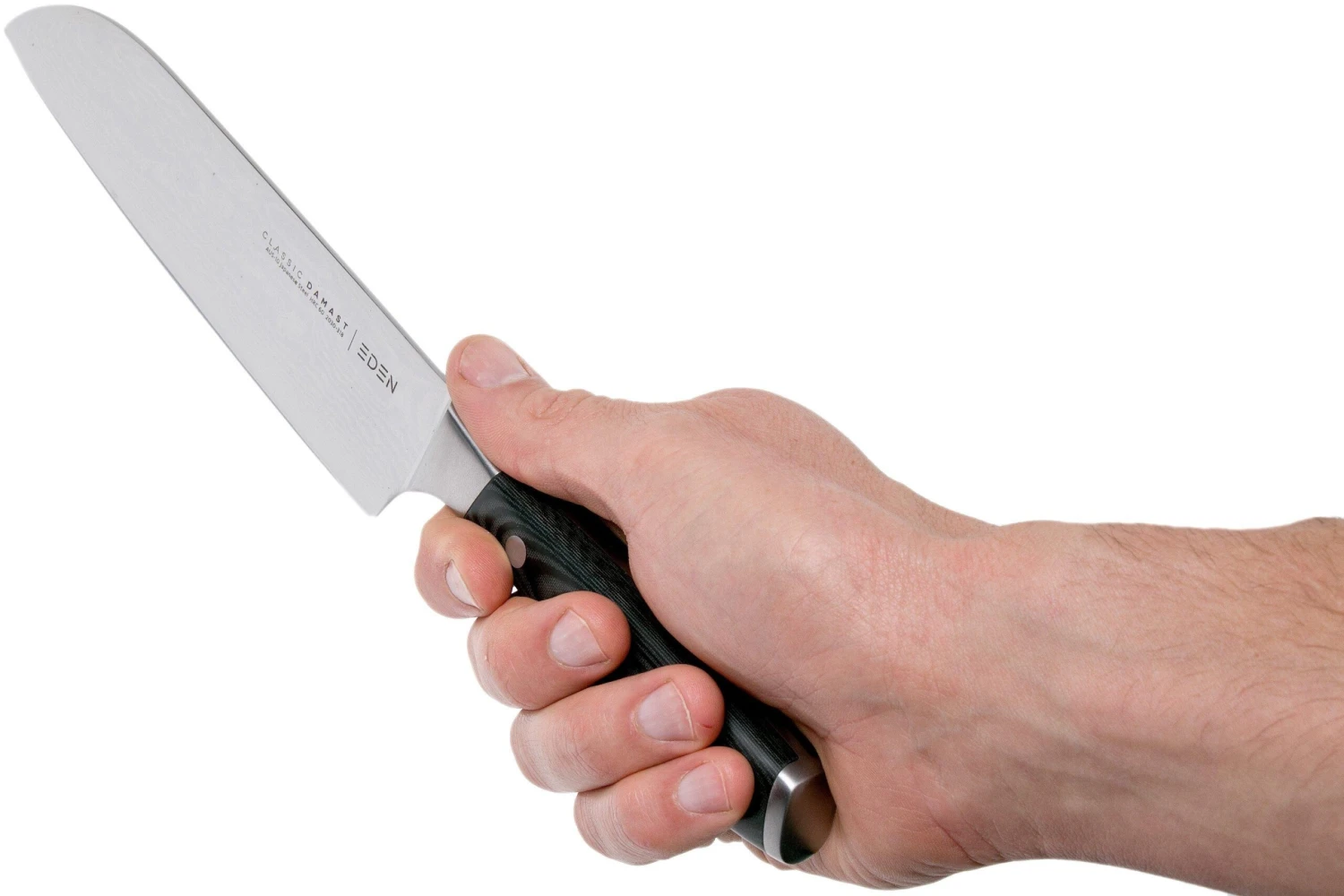 Eden Classic Damast Santoku 18 Cm 9 Eden Classic Damast Santoku 18 Cm – Bild 7