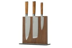 Eden Magnetic Knife Block EQB100 Walnussholz -Victorinox Verkäufe EQB100 05 eden
