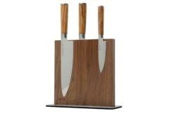 Eden Magnetic Knife Block EQB100 Walnussholz -Victorinox Verkäufe EQB100 06 eden