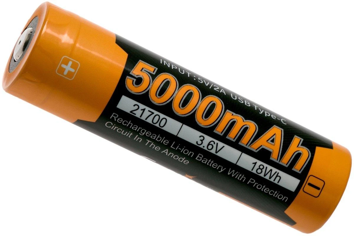 Fenix ARB-L21-5000 21700 Li-ion Akku, 5000 MAh 3 Fenix ARB-L21-5000 21700 Li-ion Akku, 5000 MAh