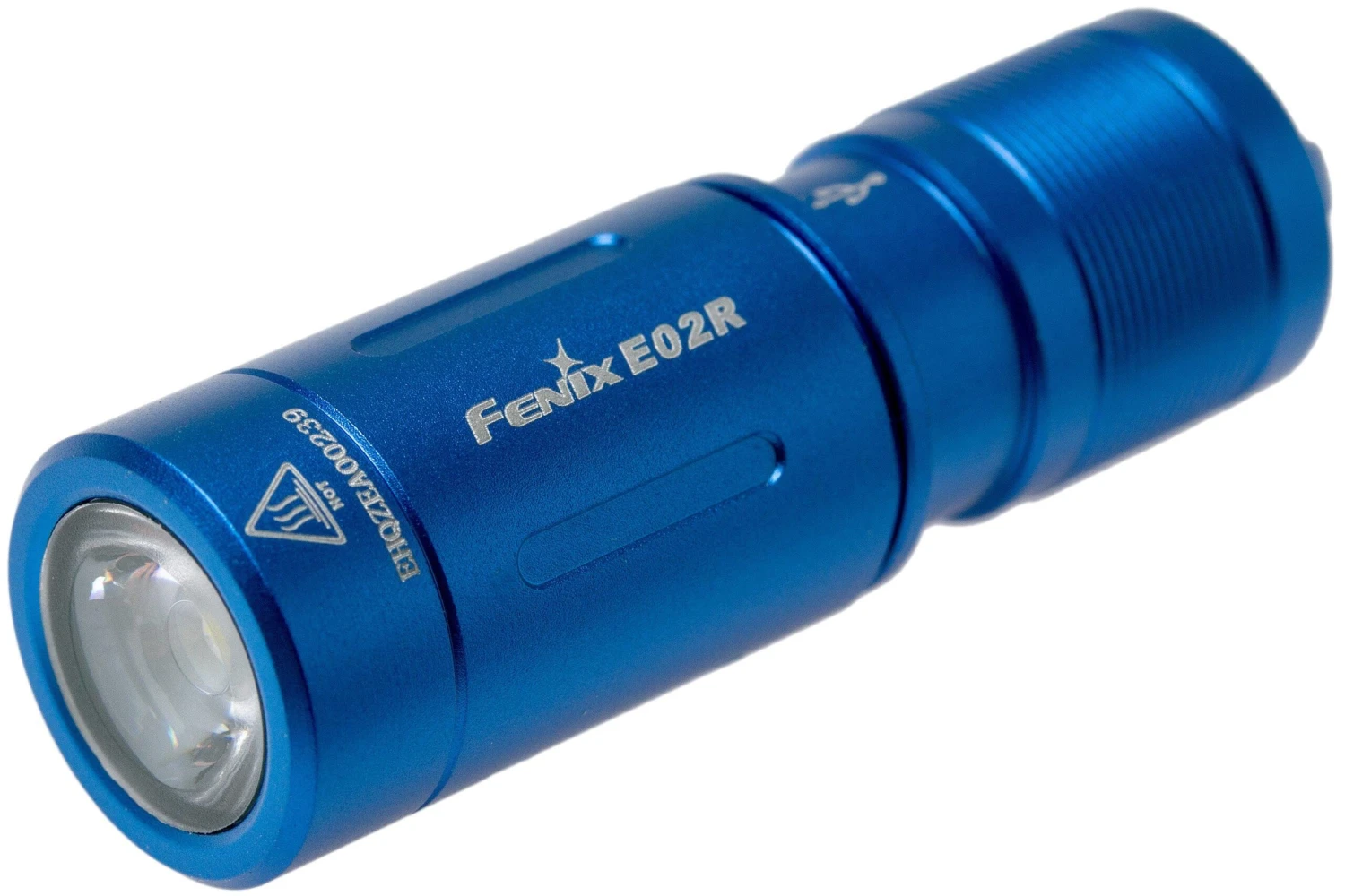 Fenix E02R Aufladbare Schlüsselbundlampe, 200 Lumen, Blau 3 Fenix E02R Aufladbare Schlüsselbundlampe, 200 Lumen, Blau