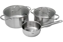 Fissler San Francisco 040-113-03-000, 3-teiliges Topfset