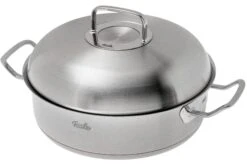 Fissler Original Profi Collection® 084-588-28-000 Runder Bräter Mit Hochraumdeckel, 28 Cm