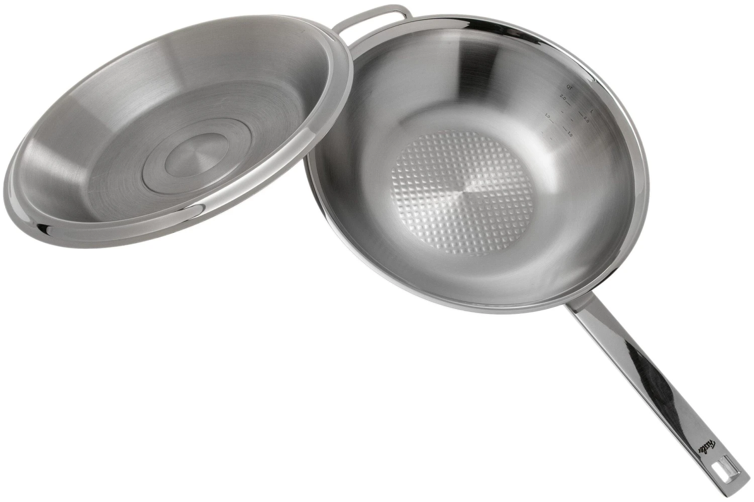 Fissler Original Profi Collection® 084-888-30-000 Wok Mit Deckel, 30 Cm 5 Fissler Original Profi Collection® 084-888-30-000 Wok Mit Deckel, 30 Cm – Bild 3