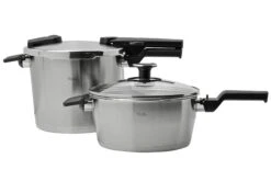 Fissler Vitaquick Premium 602-410-13-080-0, 2-teiliger Schnellkochtopf Set 22 Cm, 3,5 L Und 6,0 L