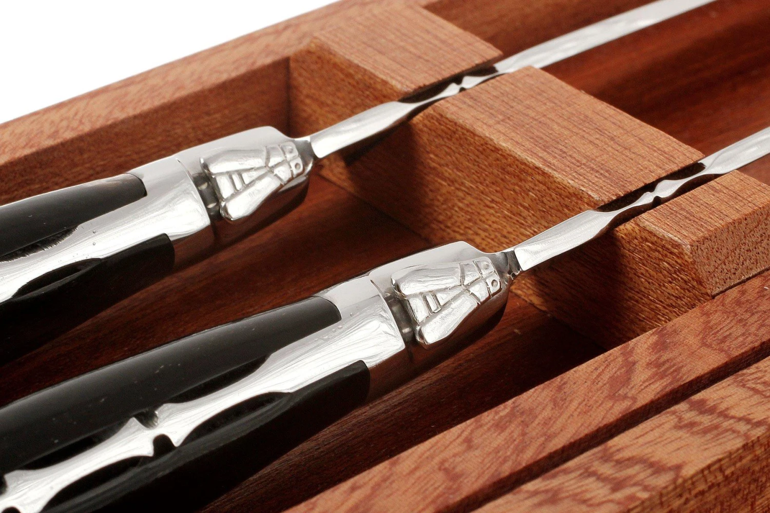 Fontenille Pataud 2-tlg. Steakmesserset Büffelhorn 6 Fontenille Pataud 2-tlg. Steakmesserset Büffelhorn – Bild 4