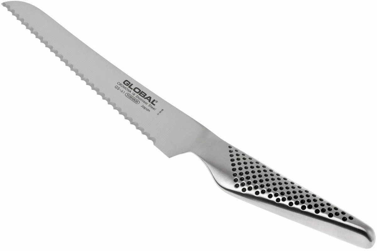 Global GS61 Bagel-/ Brotmesser 16 Cm 3 Global GS61 Bagel-/ Brotmesser 16 Cm