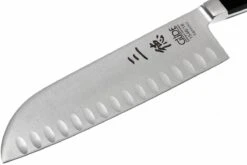 Güde Santoku Mit Kullen, 1546/18 8 Güde Santoku Mit Kullen, 1546/18 -Victorinox Verkäufe GU1546 18 02 gude alpha santoku met kuiltjes gu1546 18 d2