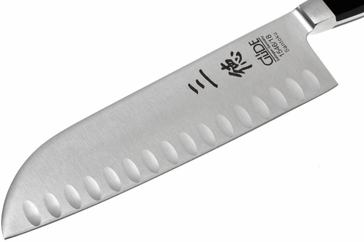 Güde Santoku Mit Kullen, 1546/18 4 Güde Santoku Mit Kullen, 1546/18 – Bild 2