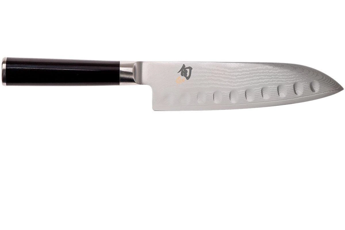 Kai Shun - Santoku Mit Kullenschliff 18 Cm 4 Kai Shun - Santoku Mit Kullenschliff 18 Cm – Bild 2