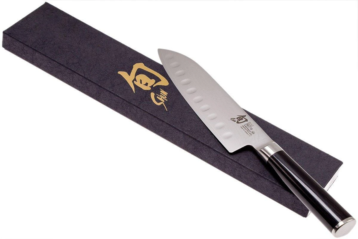 Kai Shun - Santoku Mit Kullenschliff 18 Cm 10 Kai Shun - Santoku Mit Kullenschliff 18 Cm – Bild 8