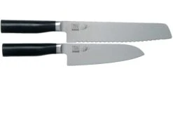 Kai Tim Mälzer Kamagata Monster Set TMK-SB22, 2-teiliges Messerset Santoku Und Brotmesser + Kochbuch -Victorinox Verkäufe KATMK SB22 03 kai shun