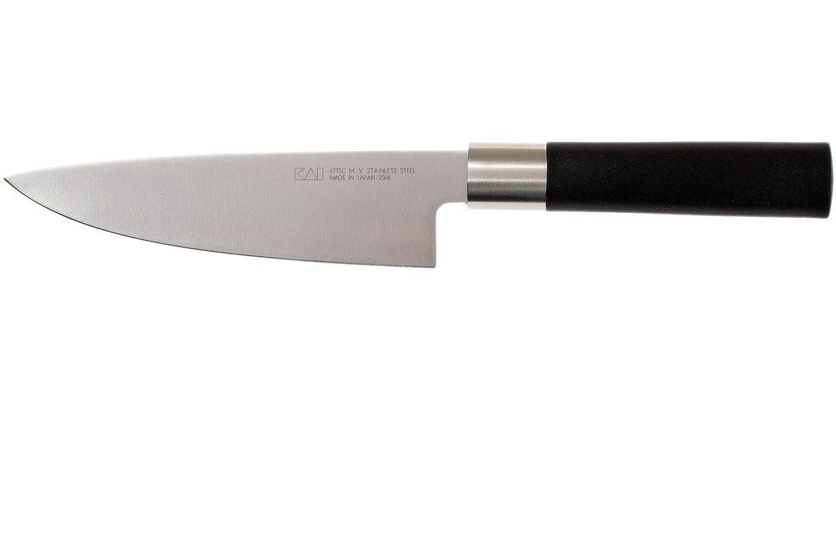 Kai Wasabi Black Kochmesser 15 Cm, 6715C 3 Kai Wasabi Black Kochmesser 15 Cm, 6715C