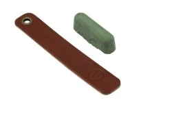 KNAFS Leather Strop And Stropping Compound Green, Ultrafein