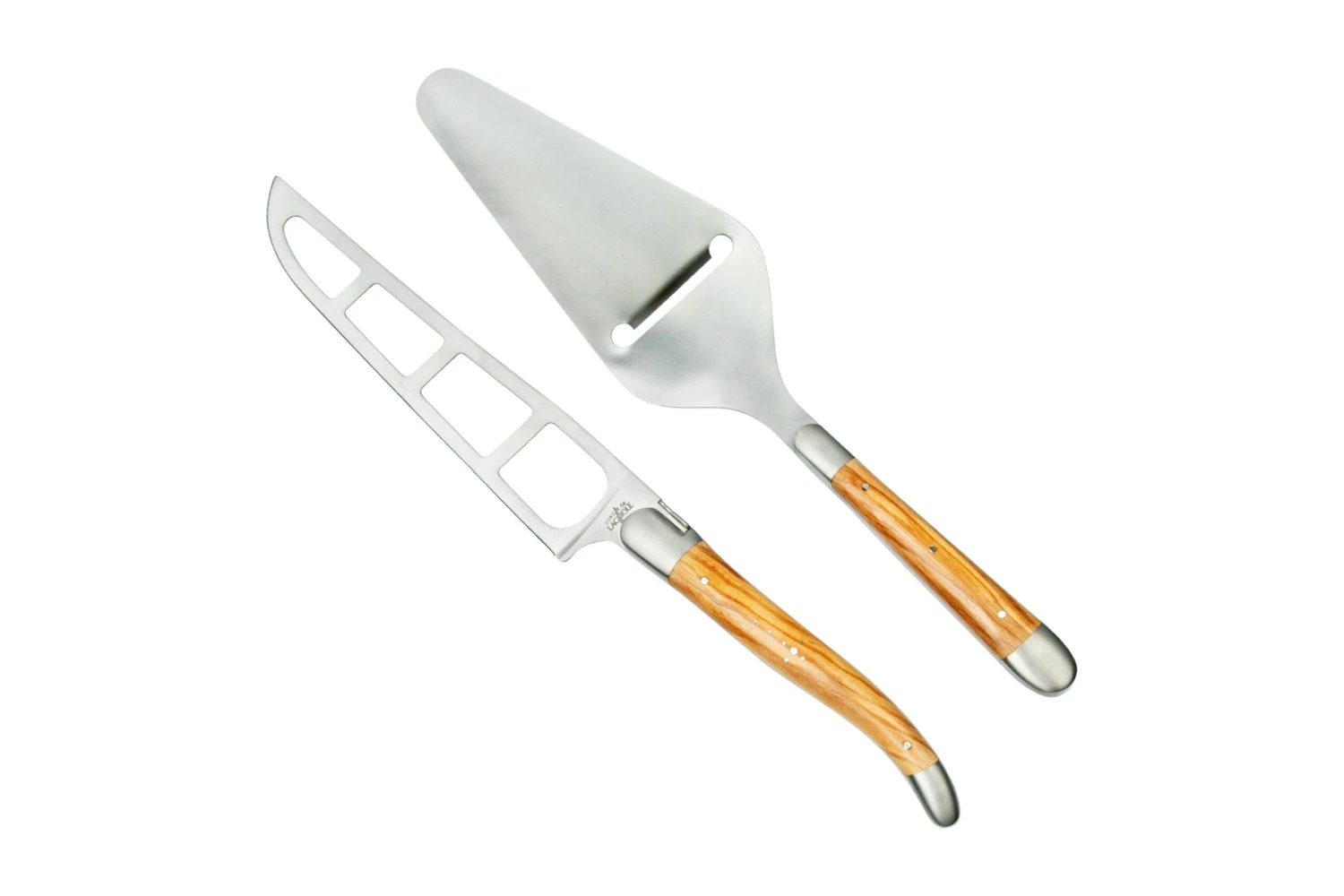 Forge De Laguiole CPMOIN Käseset, Olivenholz 3 Forge De Laguiole CPMOIN Käseset, Olivenholz