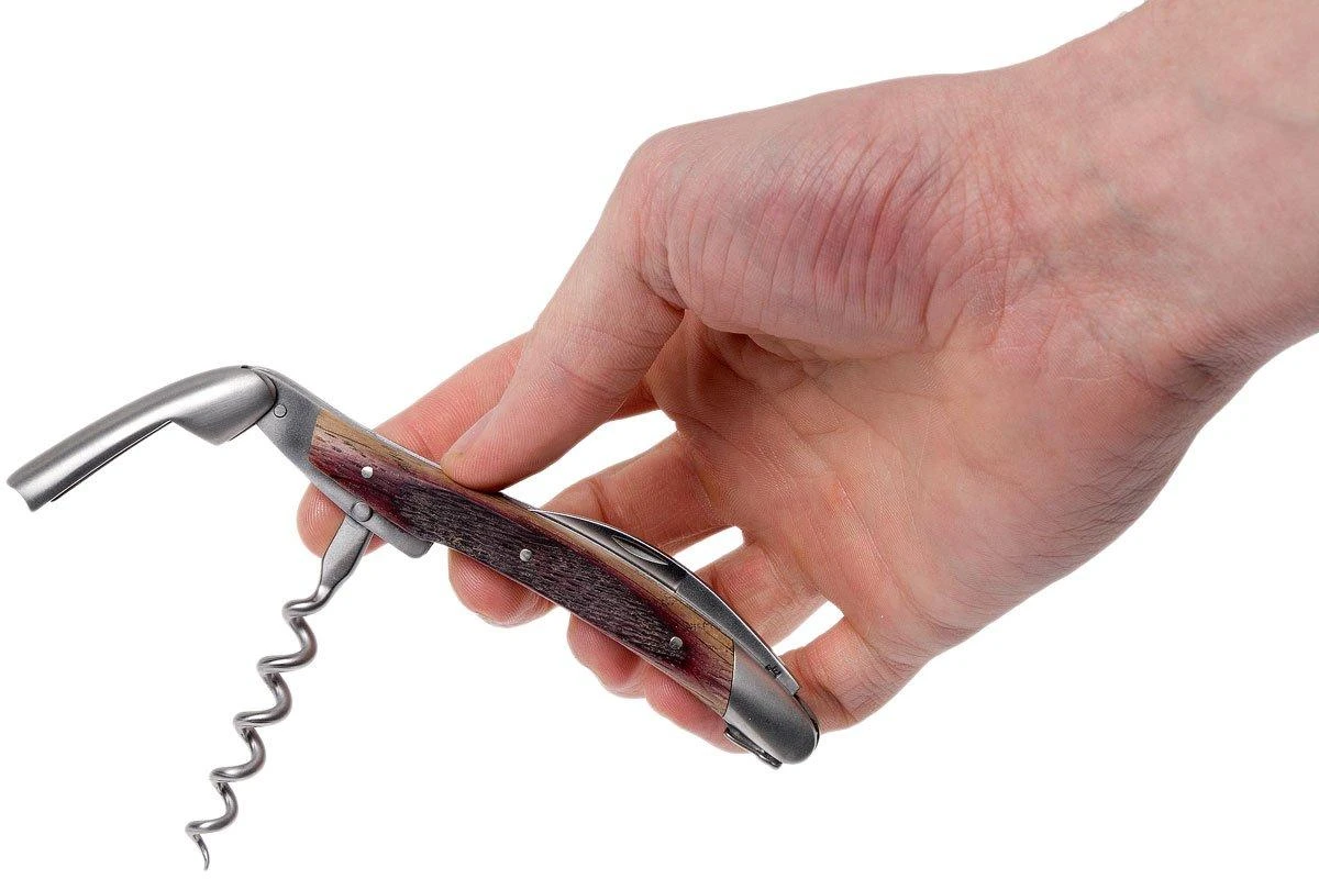 Forge De Laguiole SOMCHB Kellnermesser Eiche Mattiert 6 Forge De Laguiole SOMCHB Kellnermesser Eiche Mattiert – Bild 4