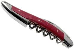Forge De Laguiole SOMTCBOR Bordeauxrotes Kellnermesser