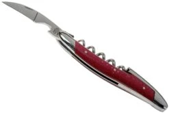 Forge De Laguiole SOMTCBOR Bordeauxrotes Kellnermesser -Victorinox Verkäufe LASOMTCBOR 03 forge de laguiole