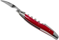 Forge De Laguiole SOMTCROU Rot Kellnermesser -Victorinox Verkäufe LASOMTCROU 03 forge de laguiole