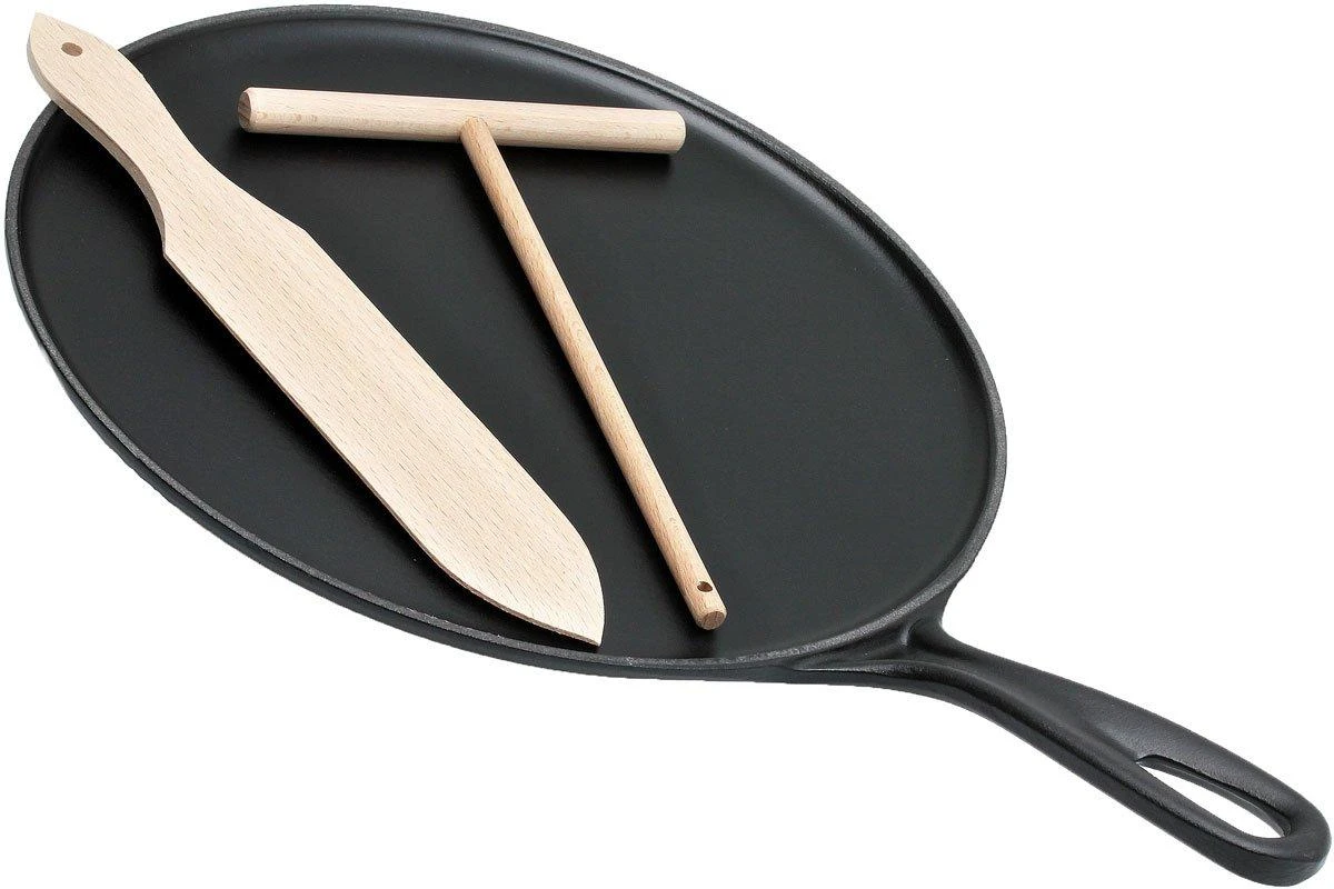 Le Creuset Gusseisserne Crêpes Pfanne 27 Cm, Schwarz 3 Le Creuset Gusseisserne Crêpes Pfanne 27 Cm, Schwarz