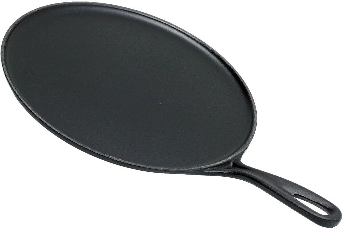 Le Creuset Gusseisserne Crêpes Pfanne 27 Cm, Schwarz 4 Le Creuset Gusseisserne Crêpes Pfanne 27 Cm, Schwarz – Bild 2