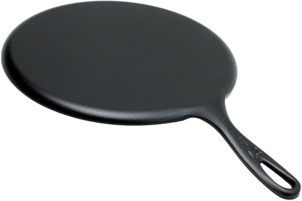 Le Creuset Gusseisserne Crêpes Pfanne 27 Cm, Schwarz 5 Le Creuset Gusseisserne Crêpes Pfanne 27 Cm, Schwarz – Bild 3