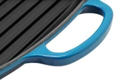 Le Creuset Signature Grillpfanne/Skilletquadratisch, 26 Cm, Azurblau -Victorinox Verkäufe LC20183262200422 04 lecreuset