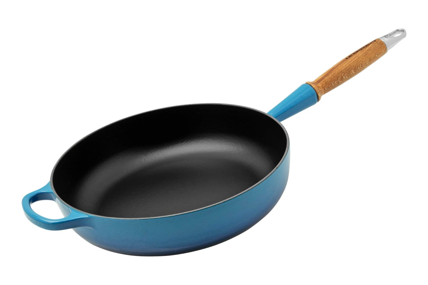 Le Creuset Sautierpfanne/Sauteuse, Gusseisern, Azurblau, 28 Cm, 3,6 Liter 3 Le Creuset Sautierpfanne/Sauteuse, Gusseisern, Azurblau, 28 Cm, 3,6 Liter