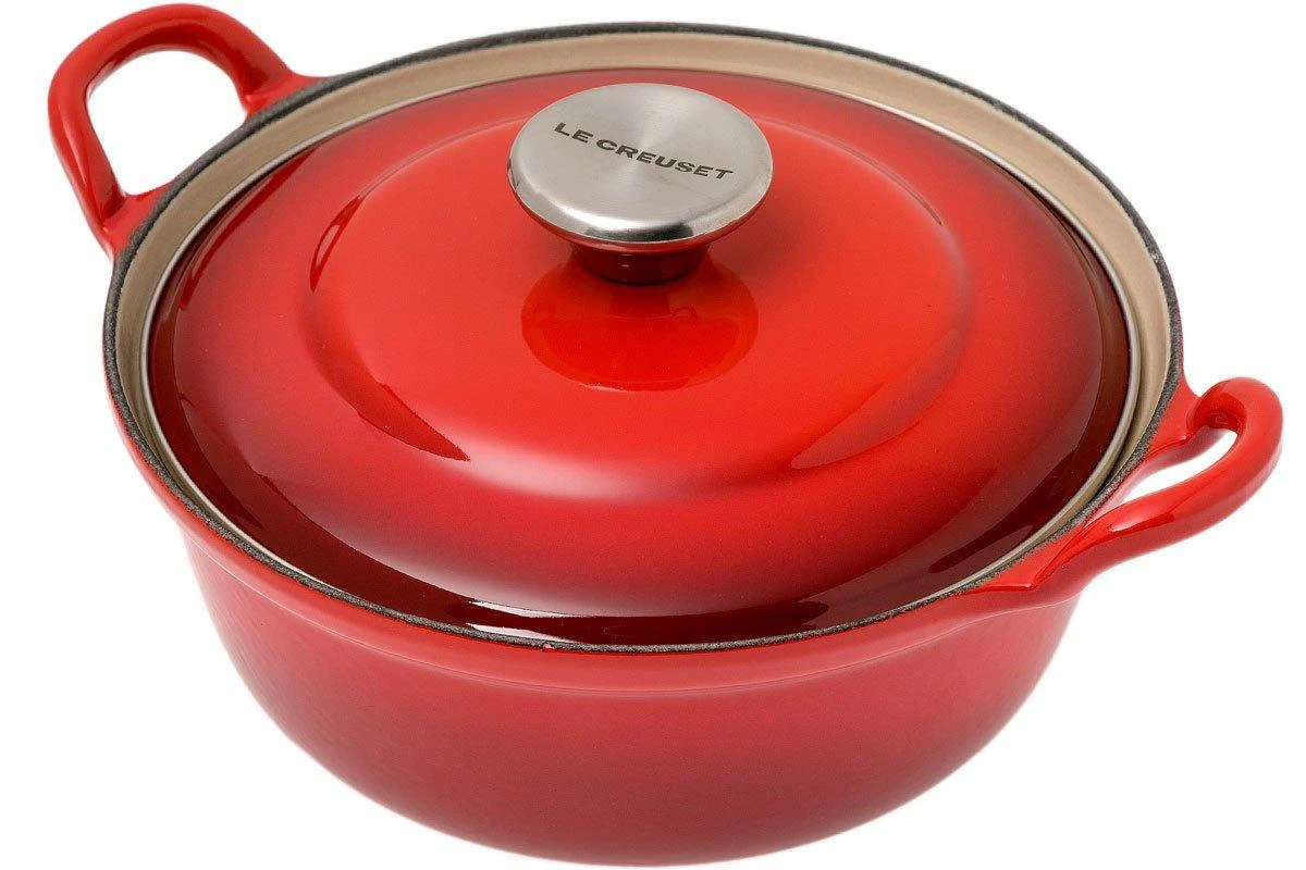 Le Creuset Faitout / Bratentopf 20 Cm, 1,7 L Rot 3 Le Creuset Faitout / Bratentopf 20 Cm, 1,7 L Rot