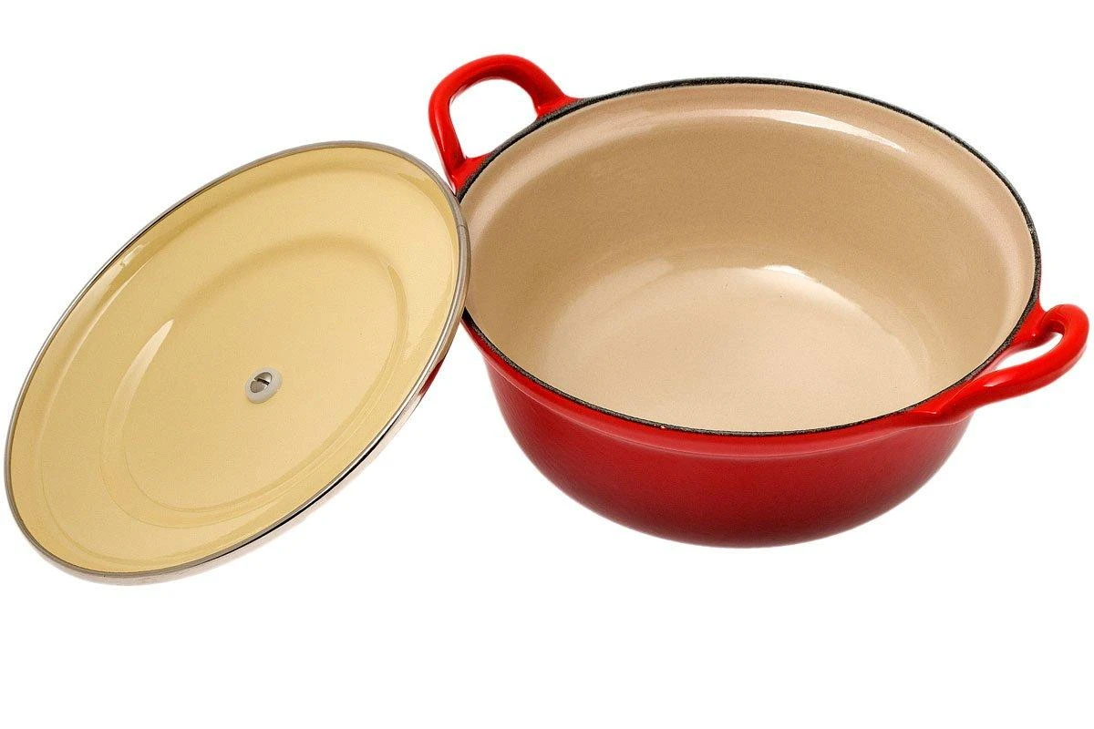 Le Creuset Faitout / Bratentopf 20 Cm, 1,7 L Rot 4 Le Creuset Faitout / Bratentopf 20 Cm, 1,7 L Rot – Bild 2