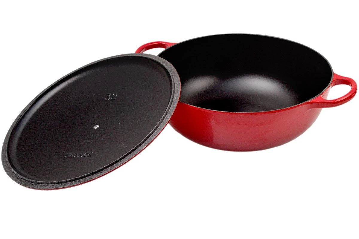 Le Creuset Signature Marmite 32cm, 7l Rot 4 Le Creuset Signature Marmite 32cm, 7l Rot – Bild 2