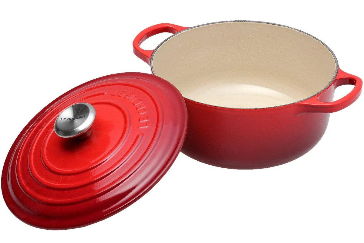 Le Creuset Bräter/Cocotte 20 Cm, 2,4 L Rot 4 Le Creuset Bräter/Cocotte 20 Cm, 2,4 L Rot – Bild 2