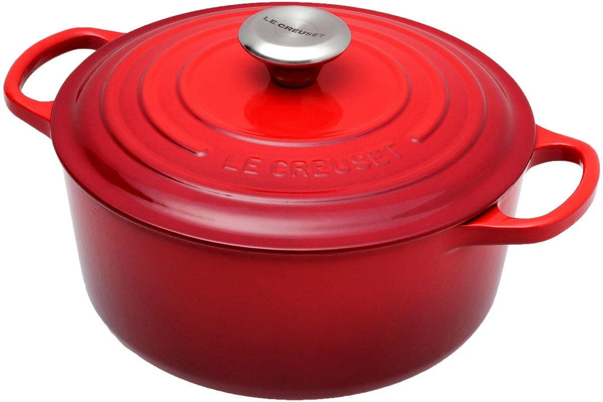 Le Creuset Bräter/Cocotte 24 Cm, 4,2 L Rot 3 Le Creuset Bräter/Cocotte 24 Cm, 4,2 L Rot