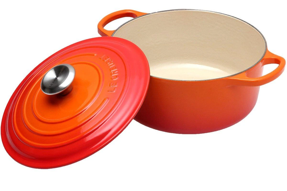 Le Creuset Bräter/Cocotte 24 Cm, 4,2 L Orange 4 Le Creuset Bräter/Cocotte 24 Cm, 4,2 L Orange – Bild 2