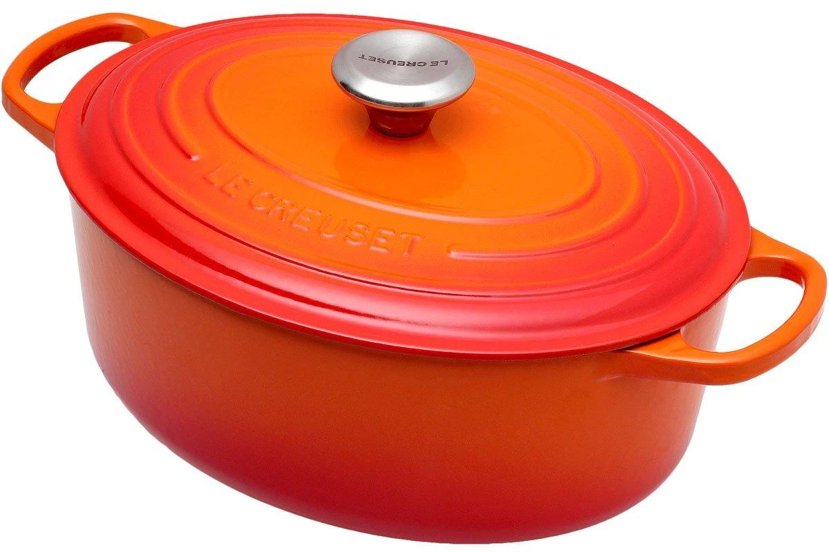 Le Creuset Bräter/Cocotte Oval 29 Cm, 4,7 L Orange 3 Le Creuset Bräter/Cocotte Oval 29 Cm, 4,7 L Orange
